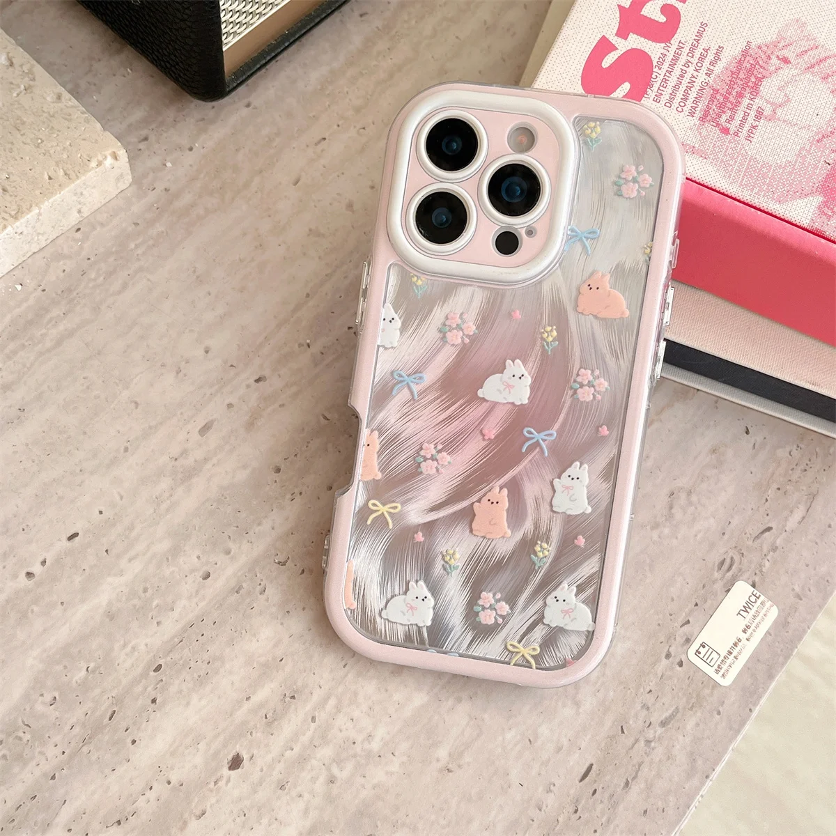 جديد HelloKitty لهاتف iPhone 16 15 14 13 Pro Max - حافظة هاتف كورية لطيفة فاخرة أنيقة مضادة للصدمات، صندوق غطاء جميل مضاد للسقوط