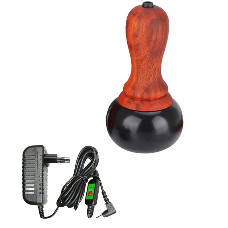 

Hot Stone For Massage Electric Back Massager Gua Sha Massager + Temperature Control For Body Face Scraping EU Plug