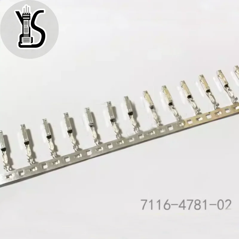 100PCS Original genuine connector 7116-4781-02 For Car Smart Electronic Devices Automobile 100% brand new terminal