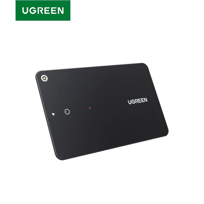 UGREEN Security SmartTrack Card ทํางานร่วมกับ Apple Find My Wallet Bluetooth Tracker Phone Finder กันน้ํา (iOS เท่านั้น)