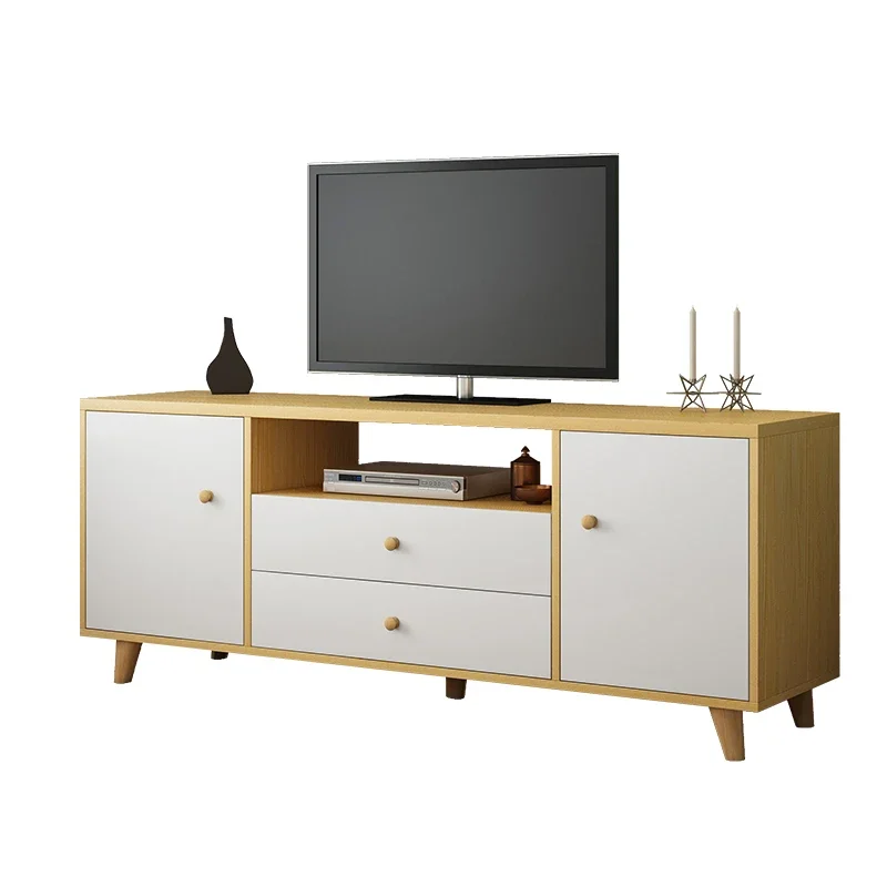 

Simple modern hotel storage, home TV cabinet, coffee table, simple living room