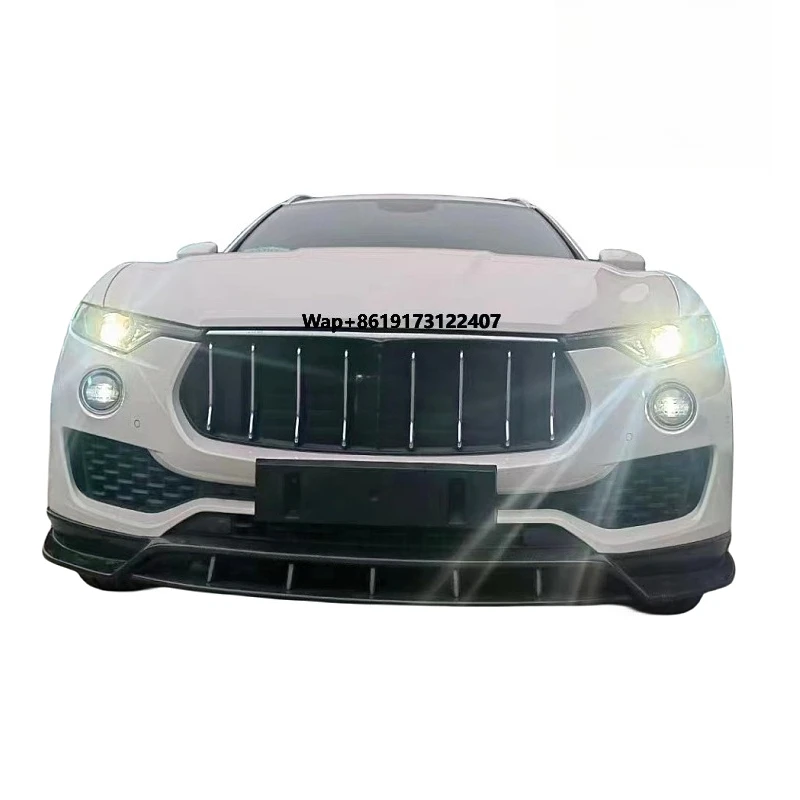 

For Levante Upgraded LD Model Front Lip Front Wind Knife Back Lip