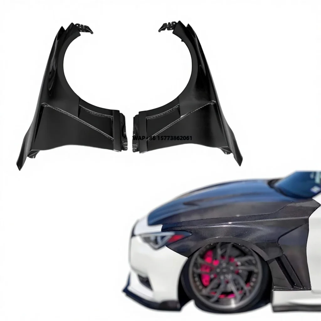 

Car Modification to Upgrade Carbon Fiber Fenders for Infiniti Q60 Carbon Fiber Fenders