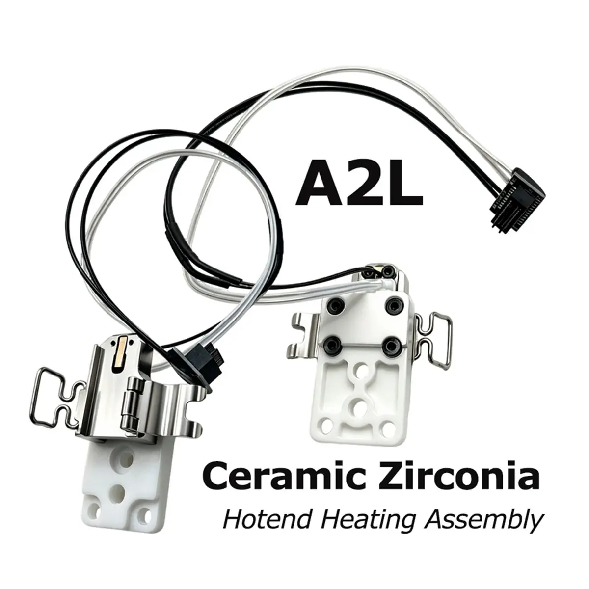 A85P 2set for Bambu Lab A2L 3D Printer Hotend Heating Assembly Hotend Swap and Stable Heating Assembly Kit for A2L 3D Printer