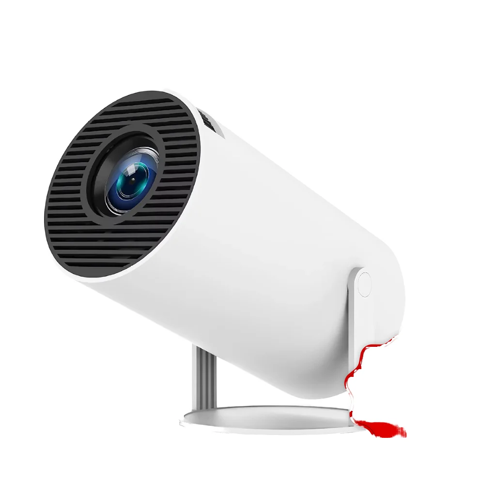 Hy300 Android 9 Mini Professional 3D Projector 720p Home Theater with 150 Easy to Use Mini Home Theater Projector