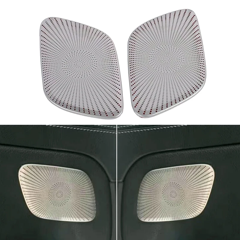 Car Audio Speaker Cover Door Speaker Cover Horn Trim Accessories For Mercedes-Benz A Class W177 V177 A180 A200 2019