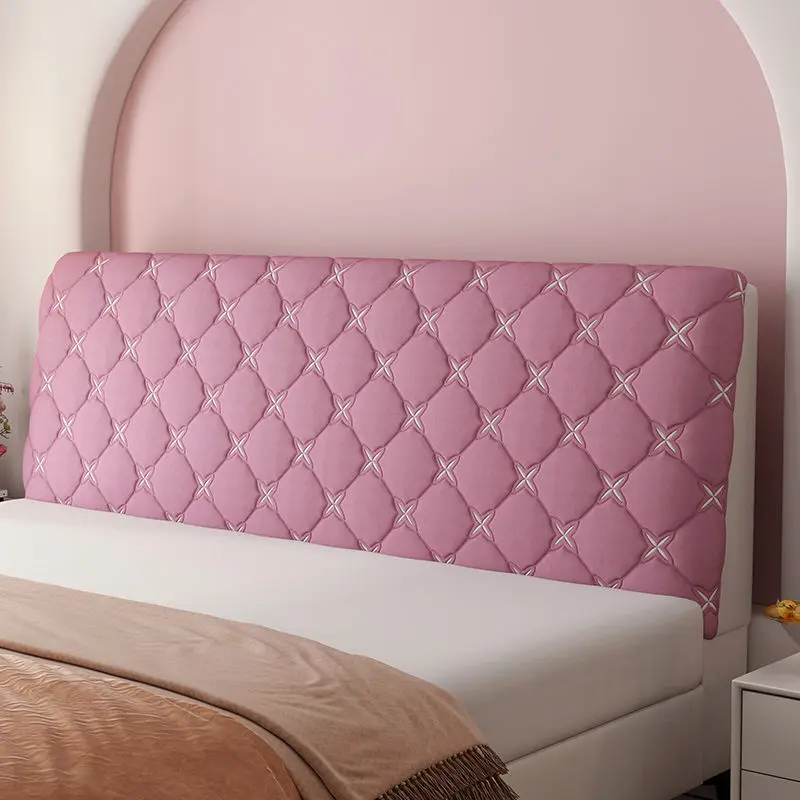 Exquisite Decor Home Hotel Bedhead Case 2022 New Thicken Quilted Bedside Back Protect Cover High Elastic Universal Bedside Cover