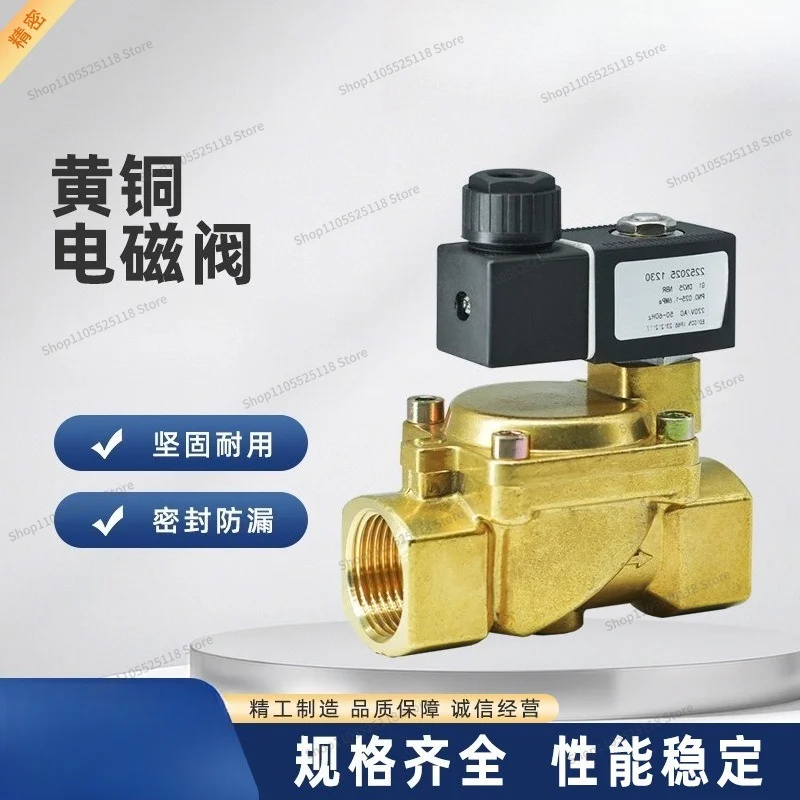 For Brass Large Diameter 2252 Series Normally Closed Diaphragm Pilot Electromagnetism