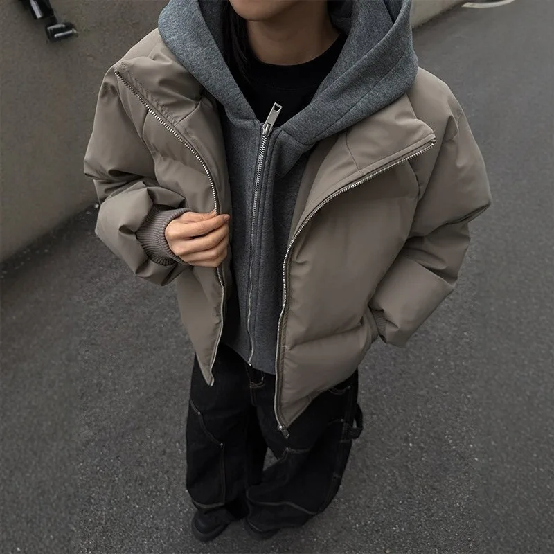 

Men's Korean style hooded sportswear for autumn and winter, thick warm and casual pullover, men's winter jacket, men's jacket