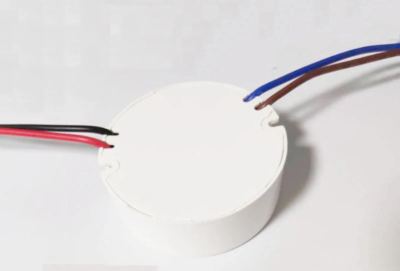 Circular LED Triac Dimming Driver Constant Current Triac Dimmable LED Driver Device 220V input, Output 27-42V 7-15W 150mA 300mA