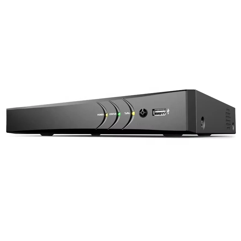 Registratore DVR H.265+ 8CH 4K DVR 5 in 1 1 SATA Fino a 10 TB Riproduzione intelligente AI Registratore CCTV per rilevamento persone e veicoli