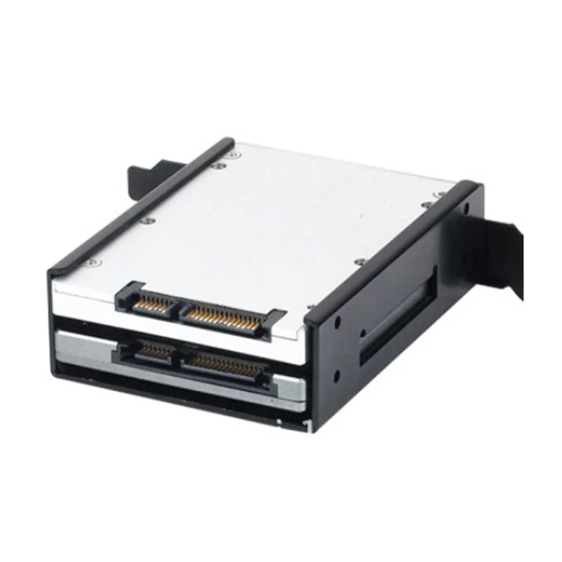 - دعامة تثبيت SSD HDD لـ PCI 2 X 2.5 بوصة مجموعة تركيب القرص الصلب الداخلي طقم تركيب القرص الصلب الداخلي -