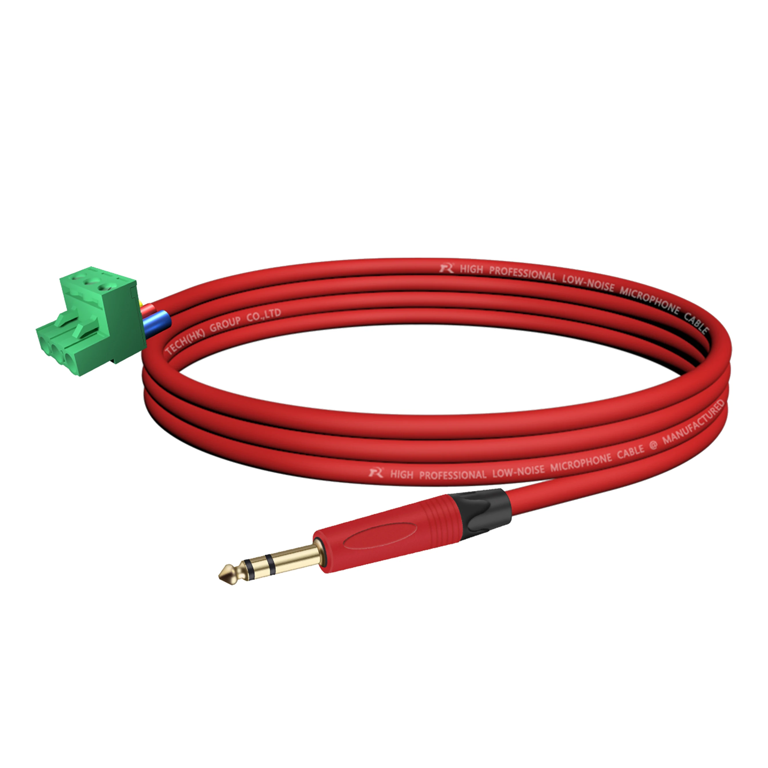 Präzise 6,35-mm-TRS-Verbindung, reibungslose Übertragung, robuste Anschlussanpassung und langlebige Verarbeitung für professionelle Audiointegration. – Detail 8