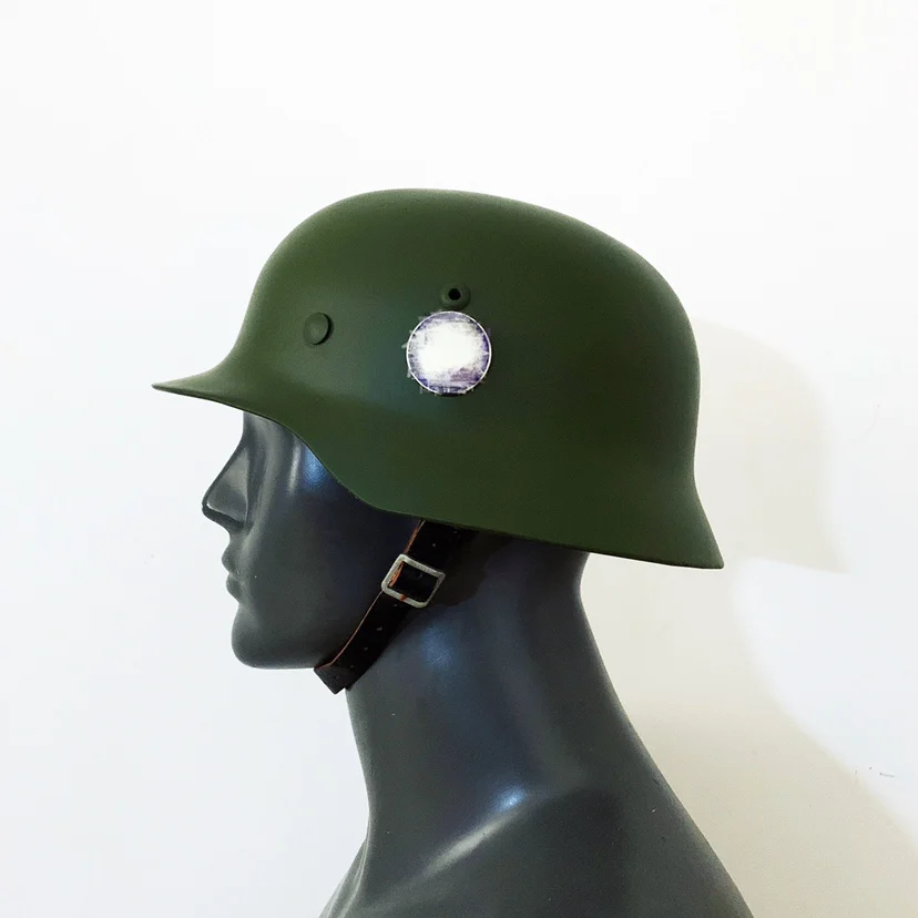 

Немецкий стальной шлем Sle M35, железная крышка, дышащая уличная камера, дорожные аксессуары для любителей войны