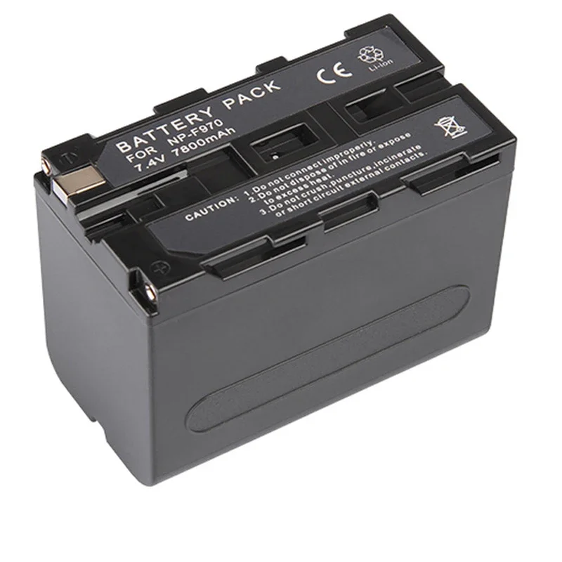 7800mAh NP-F970 NP-F960 NP F970 F960 Li-ion Battery + USB Charger For Sony NP F750 F550 F530 F970 F570 F770 F960 F930 F950 F330