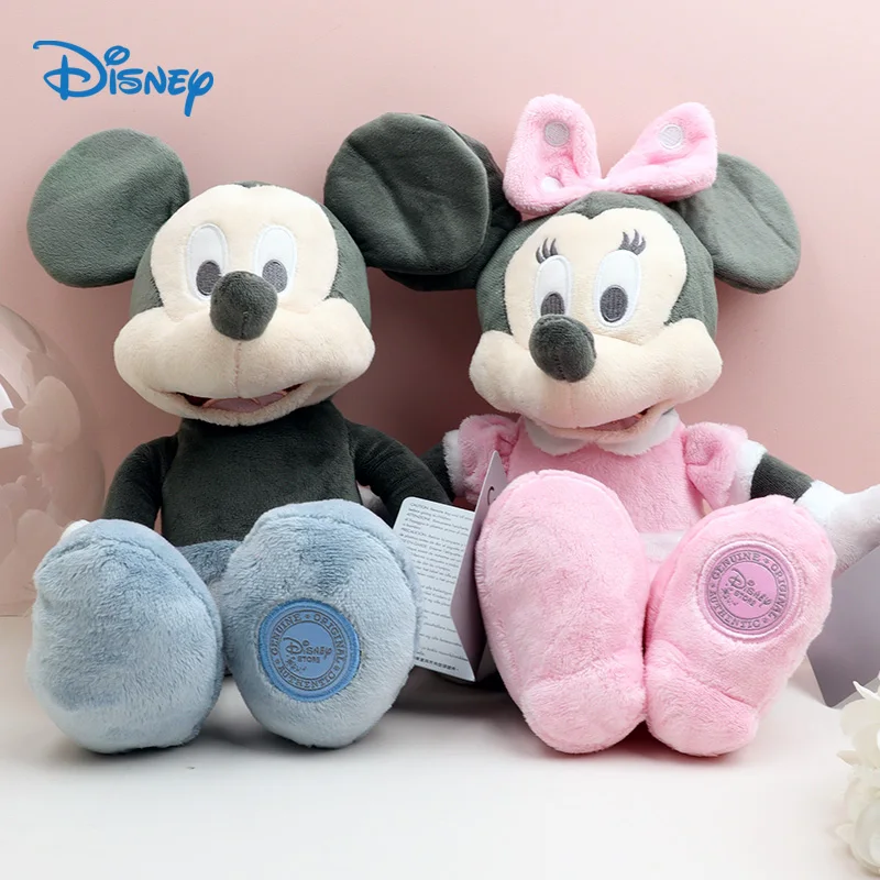 

Disney Mickey And Minnie Plush Toys Set Mickey Mouse Clubhouse Plushies Cute For Girls Kids Anime Movies & Tv Kawaii Gifts Items
