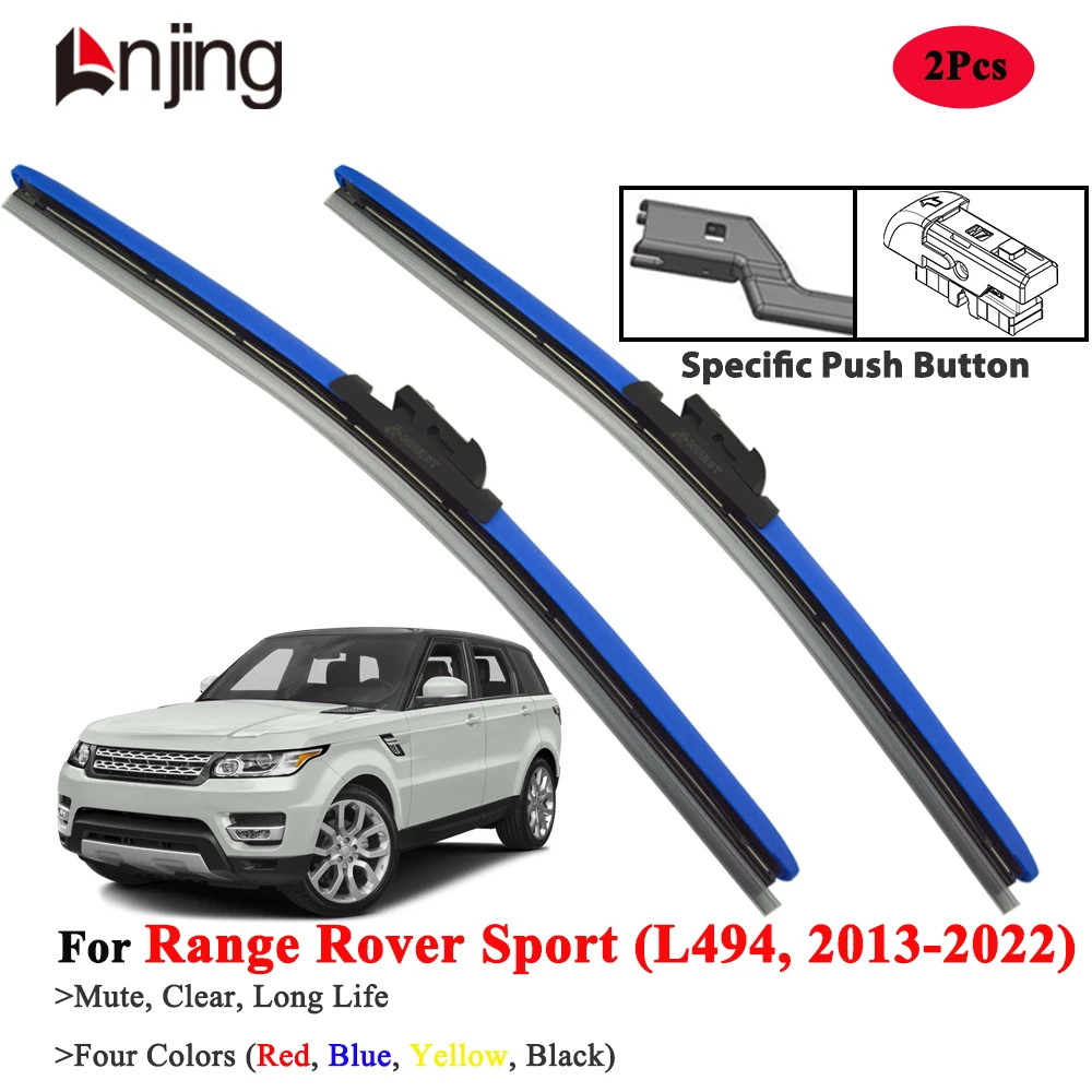 

LNJING Colorful Wiper Blades For Range Rover Sport L494 2013-2022