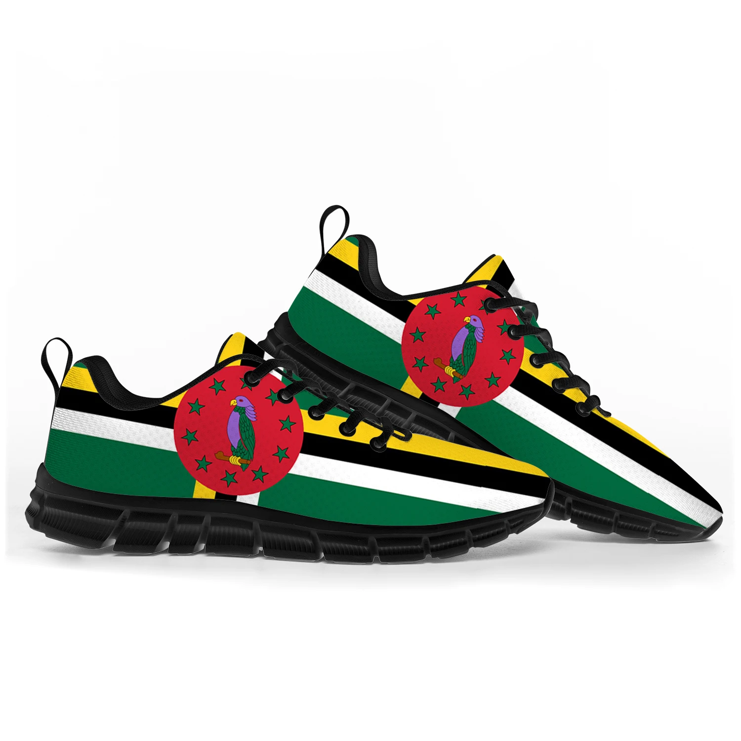 Commonwealth of Dominica Flag Sports Shoes Mens Womens Teenager Kids Children Sneakers Casual Custom High Quality Couple Shoes