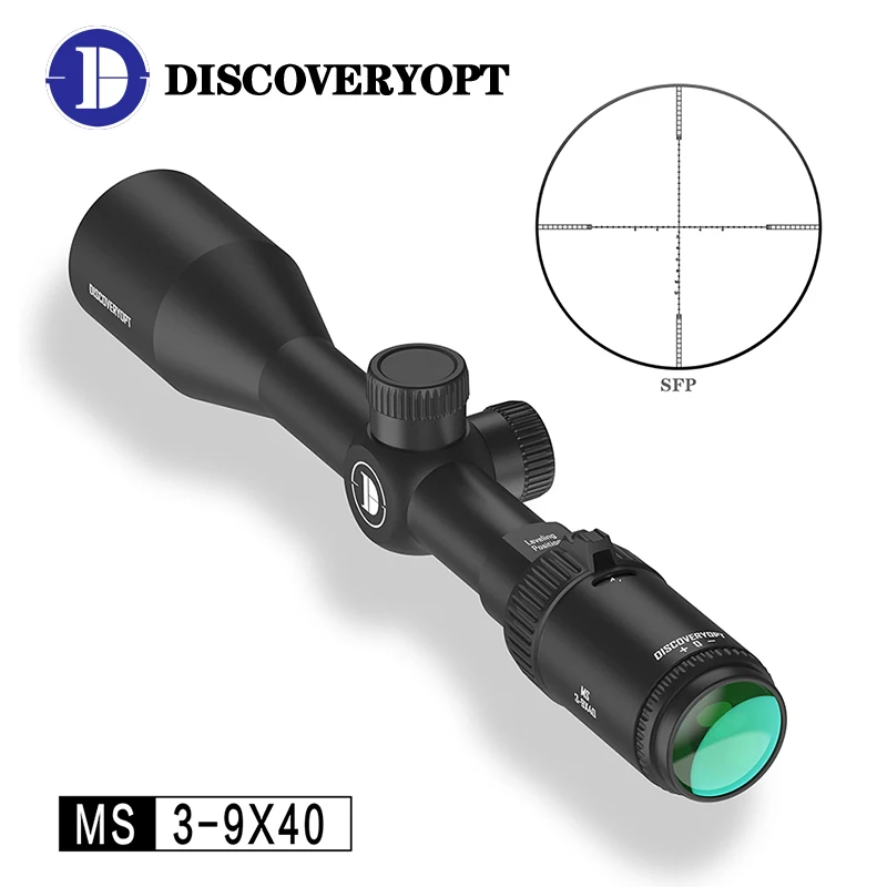 

Discovery MS 3-9X40 Spring Riflescope MOA Reticle Hunting Sight Lockable Turrets Tactical Optics Scope