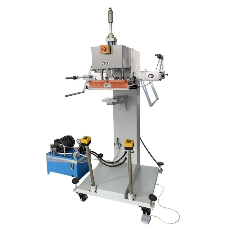CYHSB-4025 Semi Automatic Hot Foil Stamping Machine    New for Plastic Paper Gift Bag Printing
