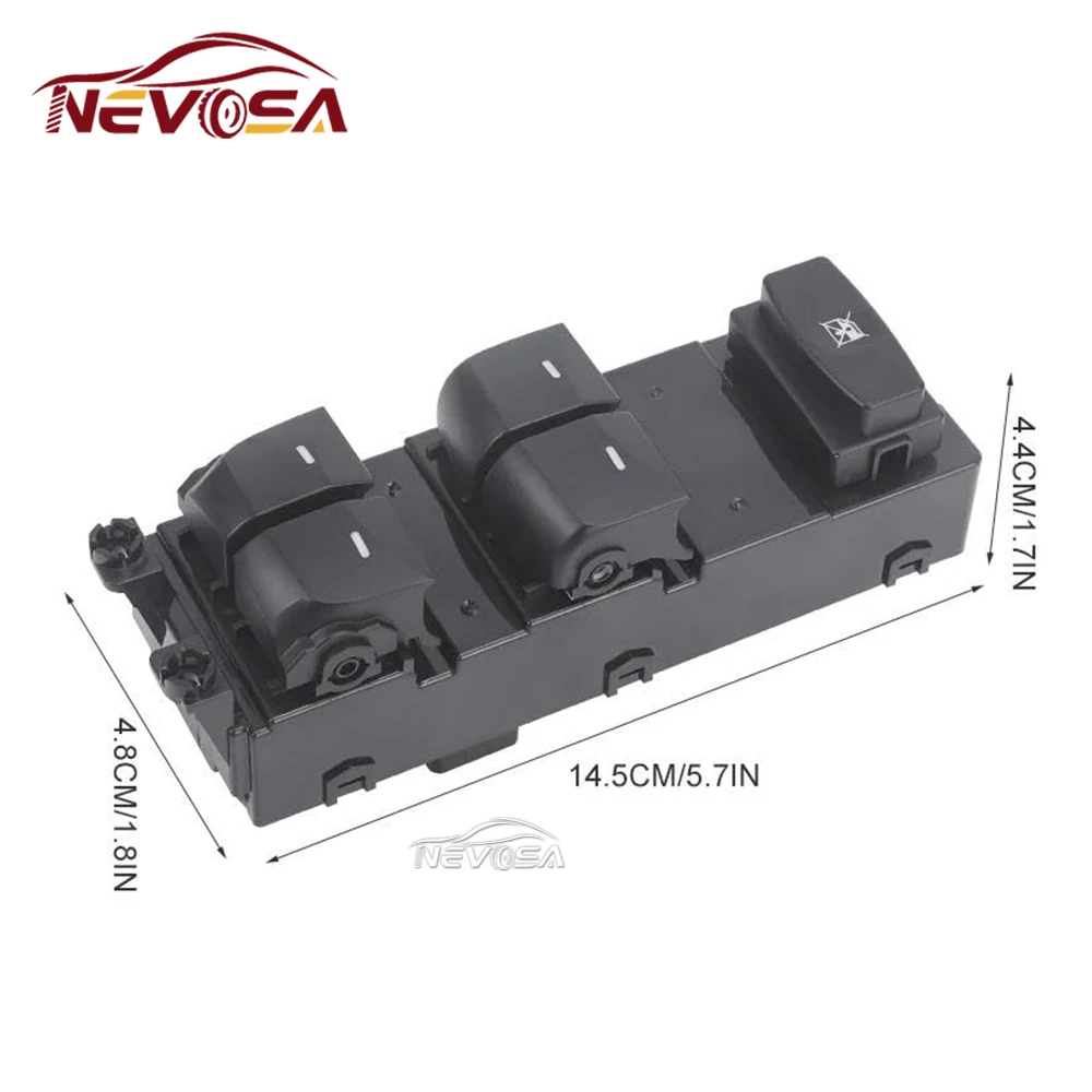 Für Hyundai I30 2012 2013 2014 2015 2016, Hauptschalter für elektrische Fensterheber, Linkslenker, Glas-Taste 93576-A6010 93570-A6560 – Detail 9