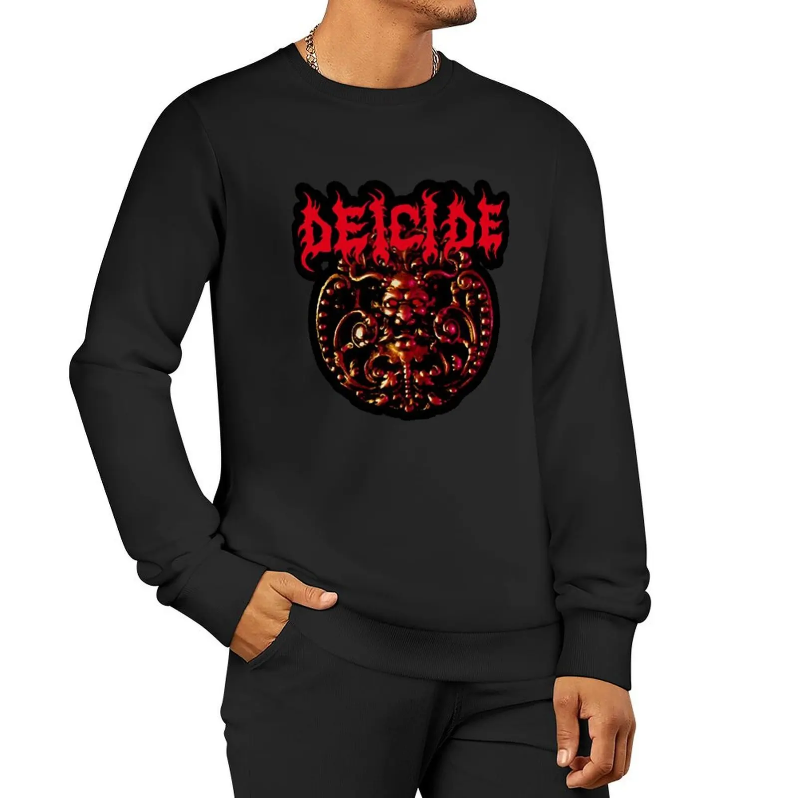 

Deicide Music Artwork My Favorite People Pullover Hoodie winter clothes korean style clothes fashion men oversize sweatshirt