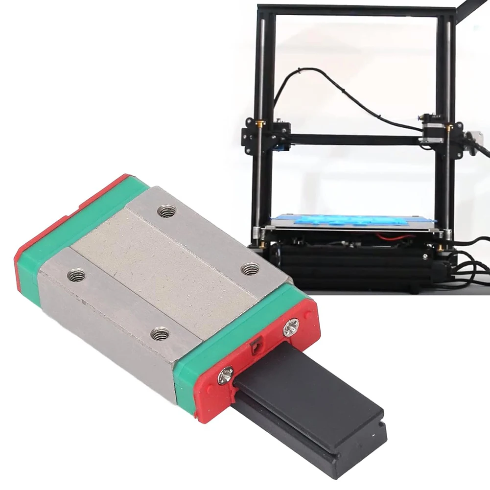 Slider Linear for rail Block Carriage Block Silver High Accuracy For Most Automatic Devices For 3D Printer Slider