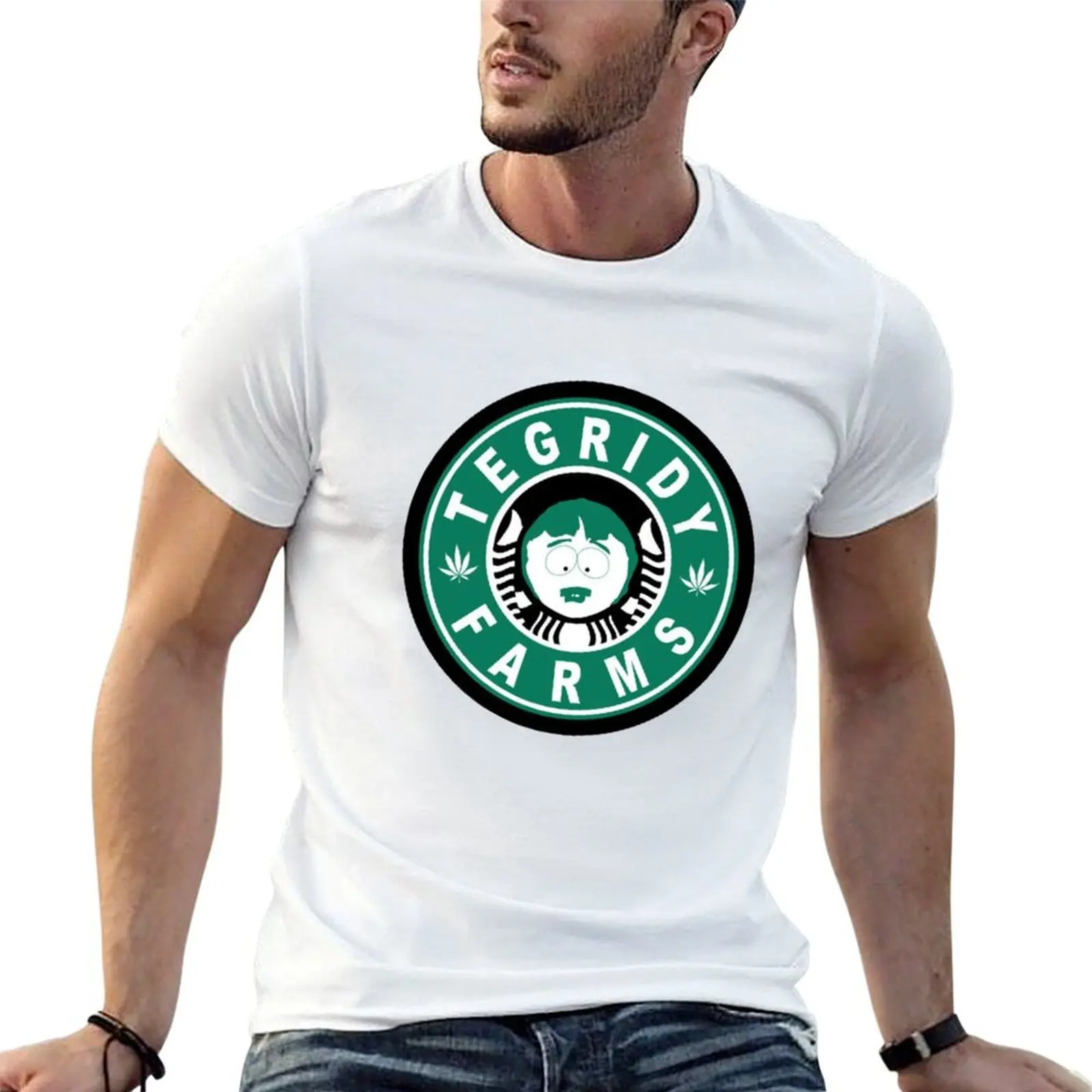 Get Discount Tegrid weed T-Shirt animal prinfor boys quick-drying oversized t shirt men