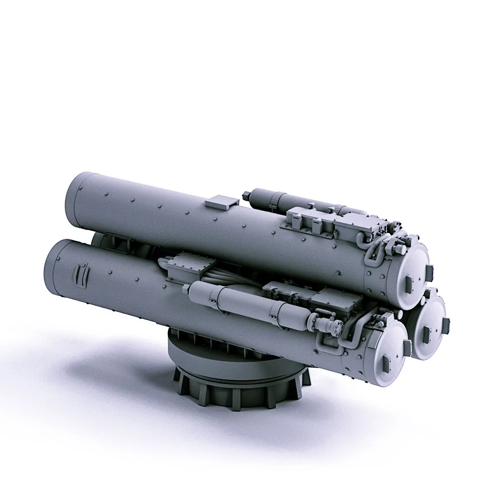 1/72/100/144/200/250/350 China's Navy Yu-7 triple-mounted anti-submarine torpedo 2Pcs