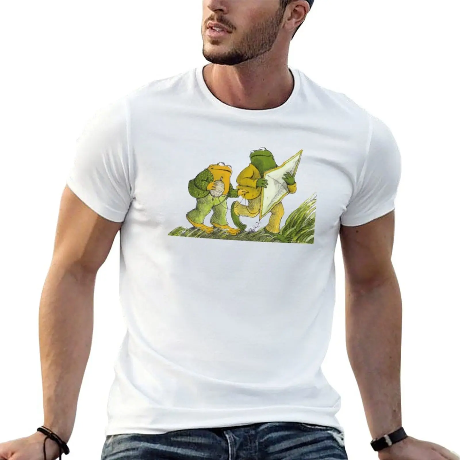 Frog and Toad Kites T-Shirt sweat man t shirt mens tall t shirts