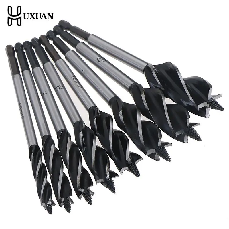 

Woodworking Tools Twist Drill Bit Set Steels Open Shallow Hole Spiral Drill Bits For Wood 10-25 Mm Spiral Hole Drill