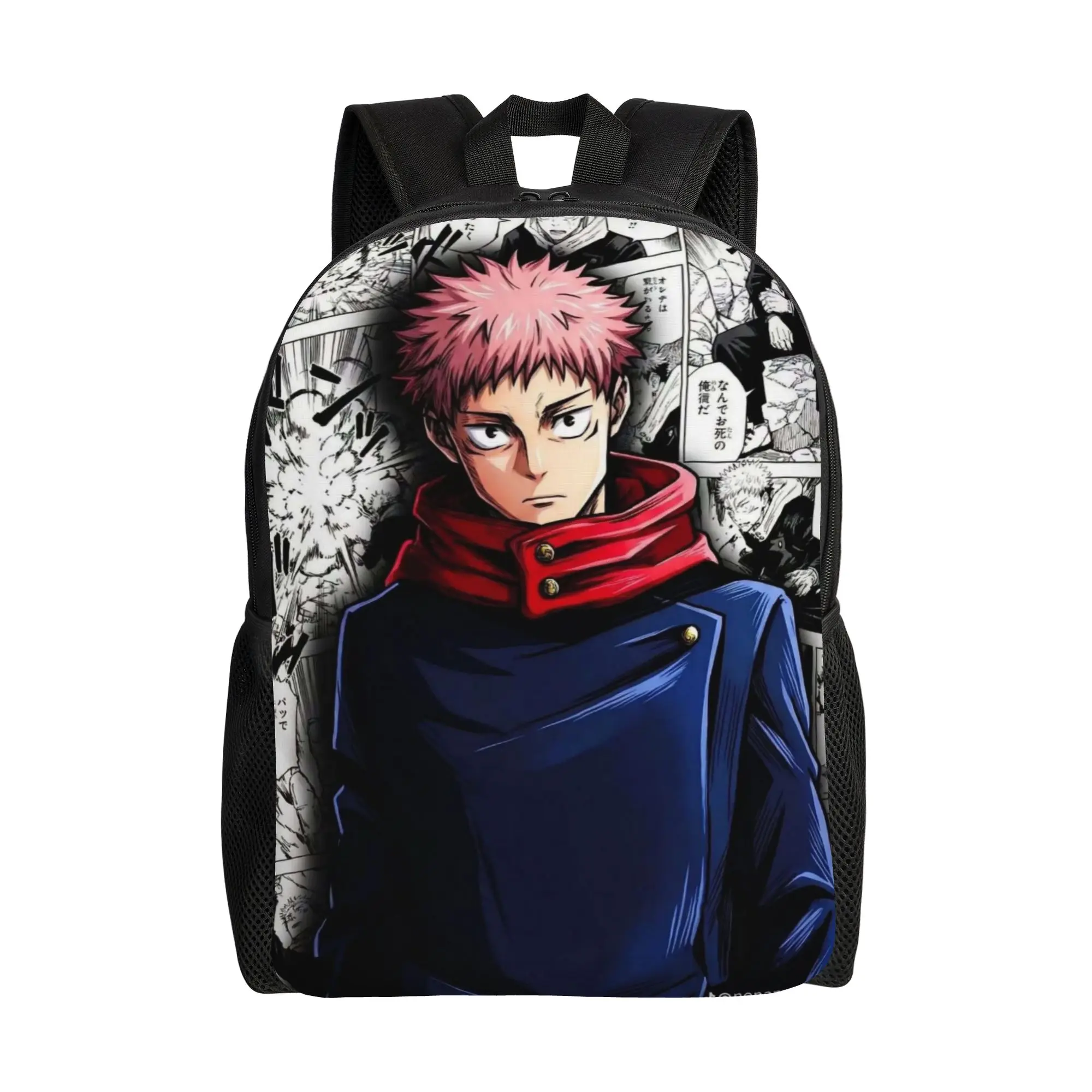Jujutsu Kaisen Book Pack Back to school season Yuji Itadori (4)  Snack Storage Backpack