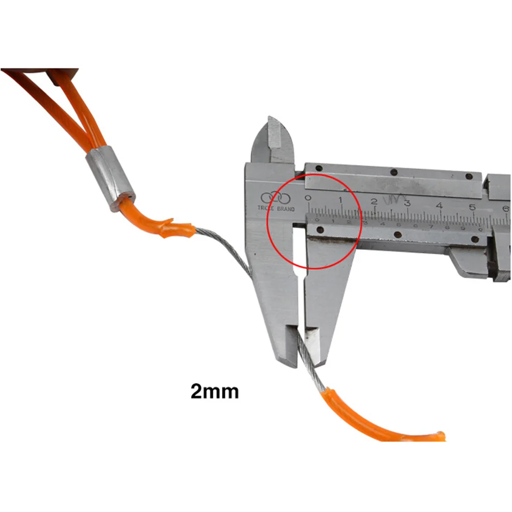 Spring Cable Scooter Reminder Safety Coil Locks Wire Connectors Motorcycle Disc