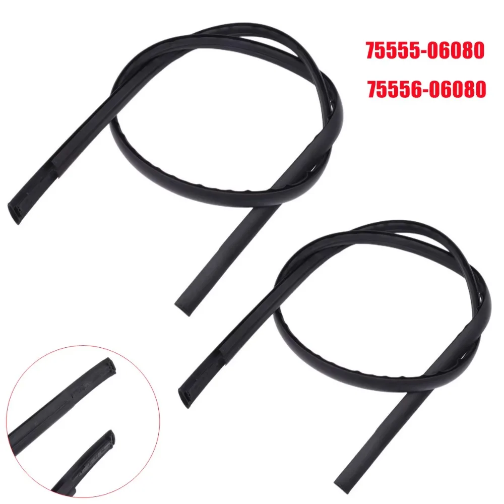 2X para Toyota Camry 2012-2017 139cm izquierda derecha techo de coche goma goteo moldura tiras de sellado embellecedor 755550608