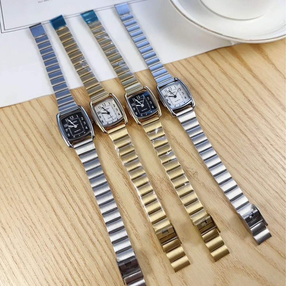 Luxury Ladies Watch Relojes Para Mujer Adjustable Stainless Steel Strap Quartz Watch Fashion Ladies Wristwatch Dropshipping