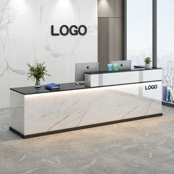 Conference Luxury Reception Desks Cash Information Standing Reception Desks Clinic Front Comptoire Magasin Luxury Furniture