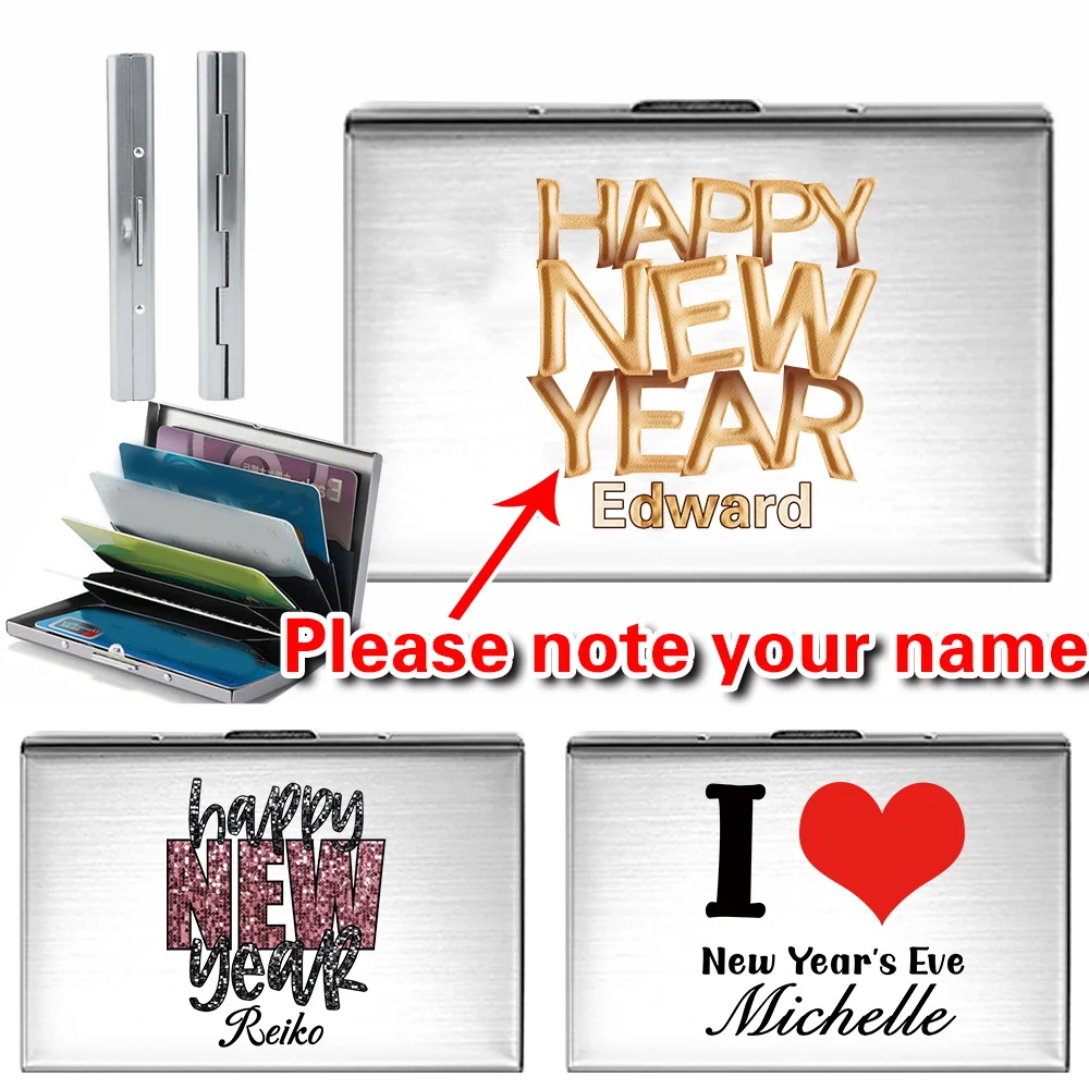 

Портмоне с зажимом для кредитных карт, металлический водонепроницаемый противоугонный кошелек из алюминиевого сплава, чехол для карт для мужчин и женщин.