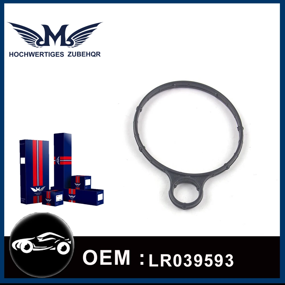 

M LR039593 Oil Pump Seal Rubber Gasket For Range Rover Evoque LR2 2.0T Mechanical Vacuum Pump Seal High Pressure Qil Pump Seal