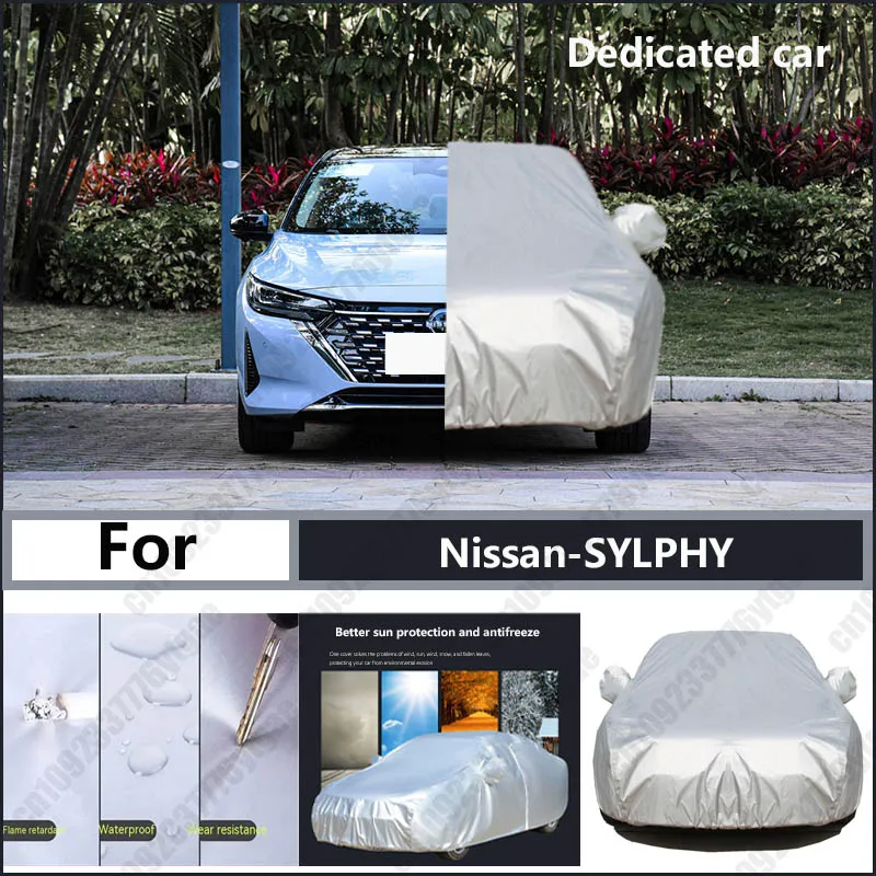 

For Nissan-SYLPHY Oxford cloth car cover for sun protection, rain resistance, and all season special car dust cover