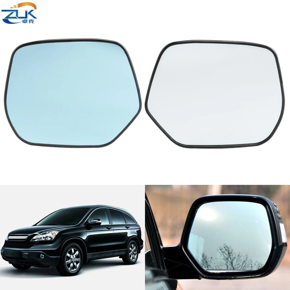 

ZUK Left Right Car Exterior Parts Heated Outer Rearview Side Mirror Glasses Heating Lens For HONDA CRV CR-V 2007-2016 RE RM