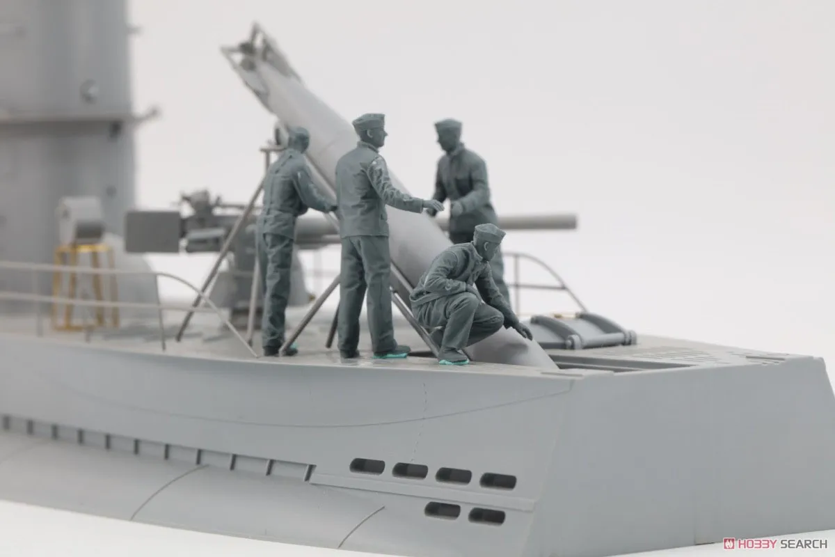 Border BR003 1/35 scale German Submarines Commanders (Set of 5) (Plastic model) for Border BS001