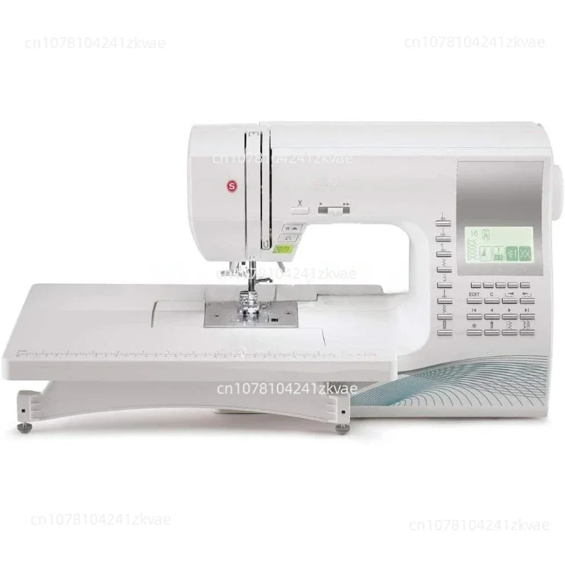 Máquina de coser computarizada Quantum Stylist 9960 con kit de accesorios, incluye 9 prensatelas, agujas dobles y estuche