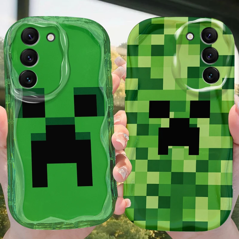 Cartoon Monster Game Print Case for Samsung Galaxy A50 A50S A37 A36 A35 A34 A32 A26 A25 A24 4G A23 A21S A20S A17 A16 5G Cover