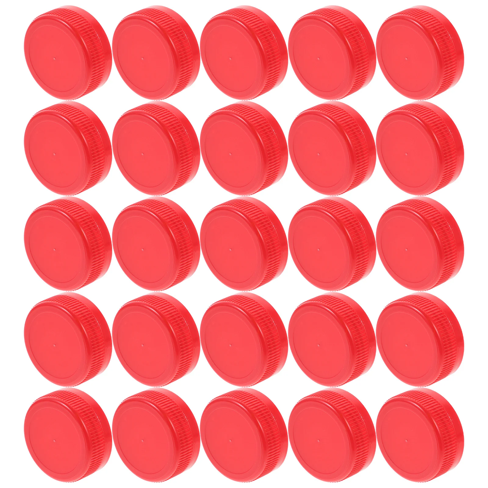 100 قطعة قبعات الزجاجات البلاستيكية الملونة الحرفية الأغطية قابلة لإعادة الاستخدام Diy بها بنفسك الاطفال التعليمية الحرفية اكسسوارات زجاجة ماء ختم قبعات