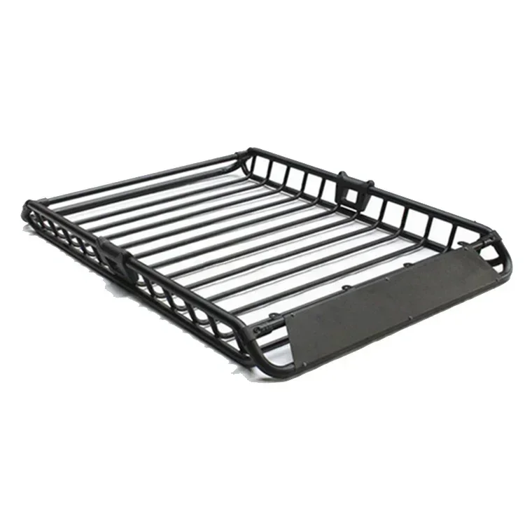 Roof Rack Car,Cargo Carrier Steel Basket 47/55/63inch,Car Top Luggage Holder for SUV Offroad and Pick Up Trucks 150 Lbs Capacity