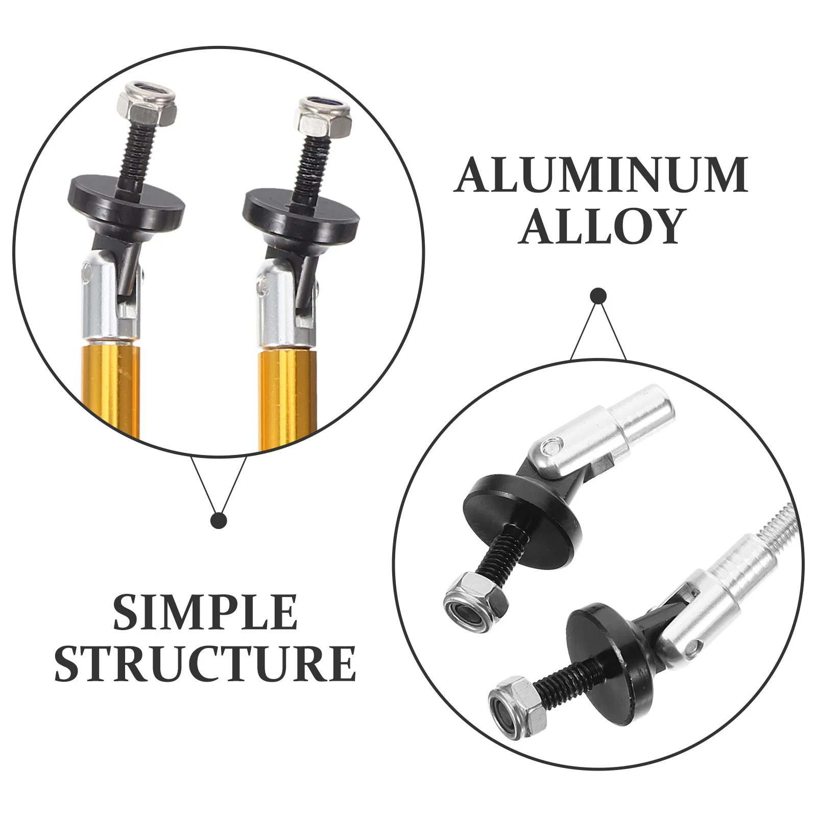 

splitter rods front struts assembly bumper strut rods splitter rod front bumper lip strut rod splitter rod strut