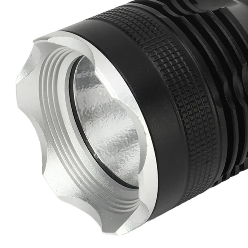 Diving specific flashlight, outdoor underwater operation rescue, rushing to the sea magnetic switch charging LED light