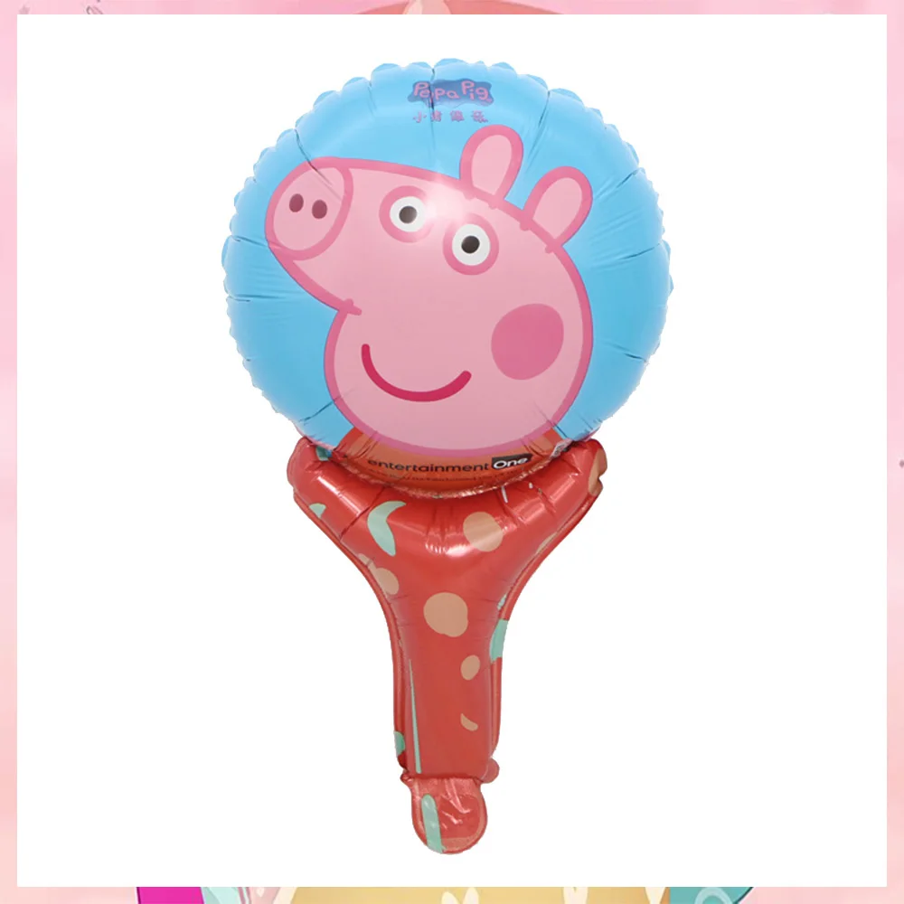 Cartoon Rosa Peppa Pig Geburtstagsparty Dekorations-Set George Pig Partyzubehör Teller Kindergeburtstag Geschenke Babyparty – Detail 15