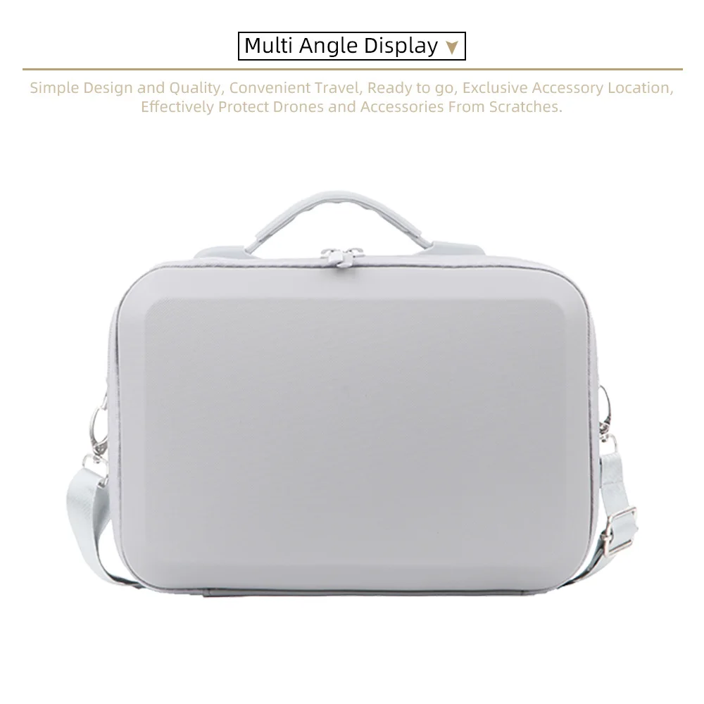 Borsa portaoggetti di grande capacità per DJI Neo 2, custodia protettiva antiurto con tracolla inclusa, per viaggi e uso quotidiano