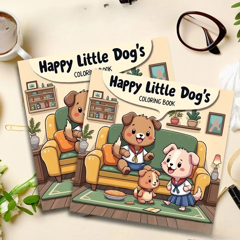 Hot Adult Solid Color Relaxation Animal Graffiti Popular Thickened Pressure Relief Coloring Book Coloring Book Coloring Book